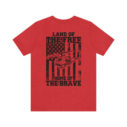 Home of the Brave AH-1 - Men's and Women's Tee - Danger Close Apparel