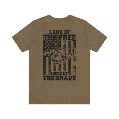 Home of the Brave AH-1 - Men's and Women's Tee - Danger Close Apparel