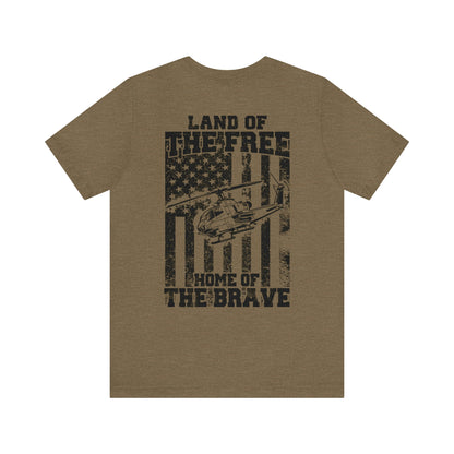 Home of the Brave AH-1 - Men's and Women's Tee - Danger Close Apparel
