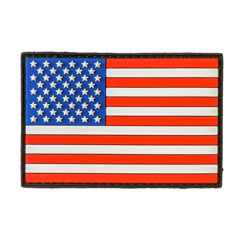 American Flag Color PVC Patch - Danger Close Apparel