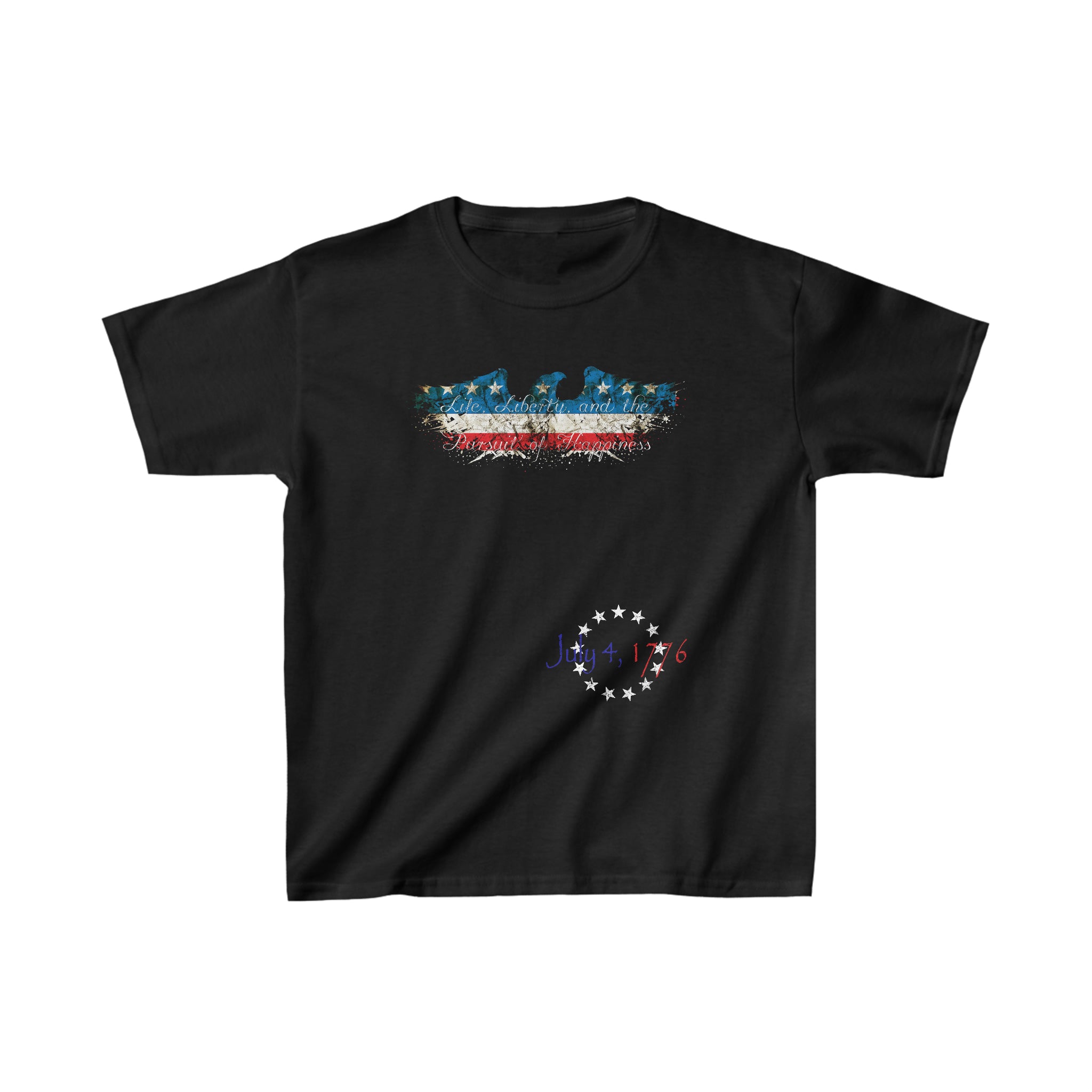 Life Liberty Eagle - 4th of July - Kids Tee - Danger Close Apparel