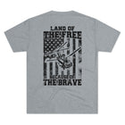 CH-47 Because of the Brave - Men's Tri-blend Tee - Danger Close Apparel