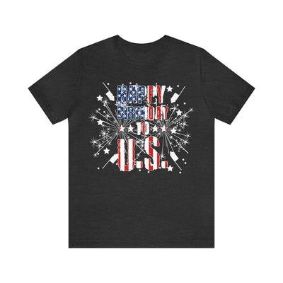 Happy Birthday to U.S. - 4th of July - Men's and Women's Tee - Danger Close Apparel