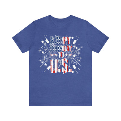 Happy Birthday to U.S. - 4th of July - Men's and Women's Tee - Danger Close Apparel