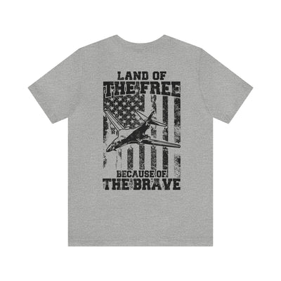 Because of the Brave B-1B - Men's and Women's Tee - Danger Close Apparel