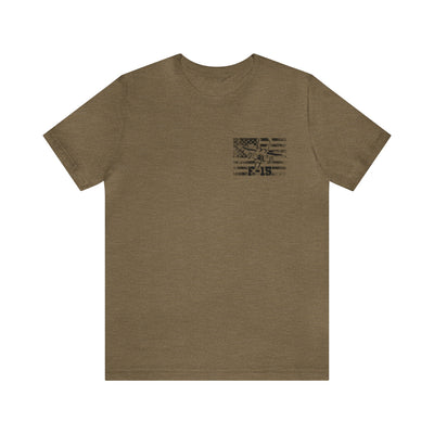 Because of the Brave - F-15 - Men's and Women's Tee - Danger Close Apparel