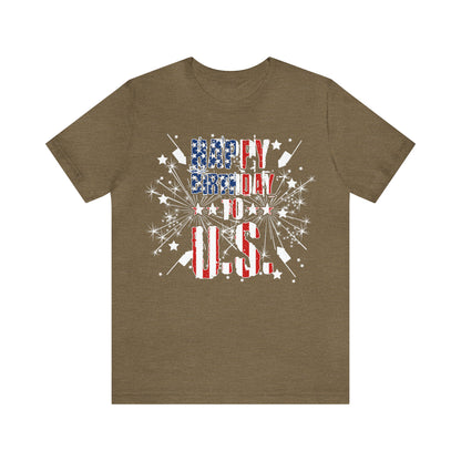 Happy Birthday to U.S. - 4th of July - Men's and Women's Tee - Danger Close Apparel